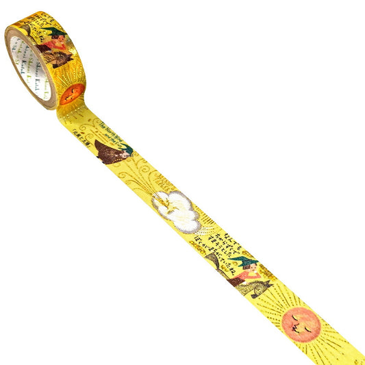 SEAL-DO Shinzi Katoh Washi Tape - Fairy Tales - Aesop's Fables - The North Wind and the Sun