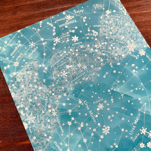 Nouto Nuritakurie - Ink Play Postcard Set - Constellations