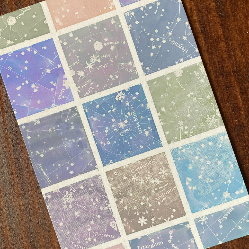 Nouto Nuritakurie - Ink Play Postcard Set - Constellations