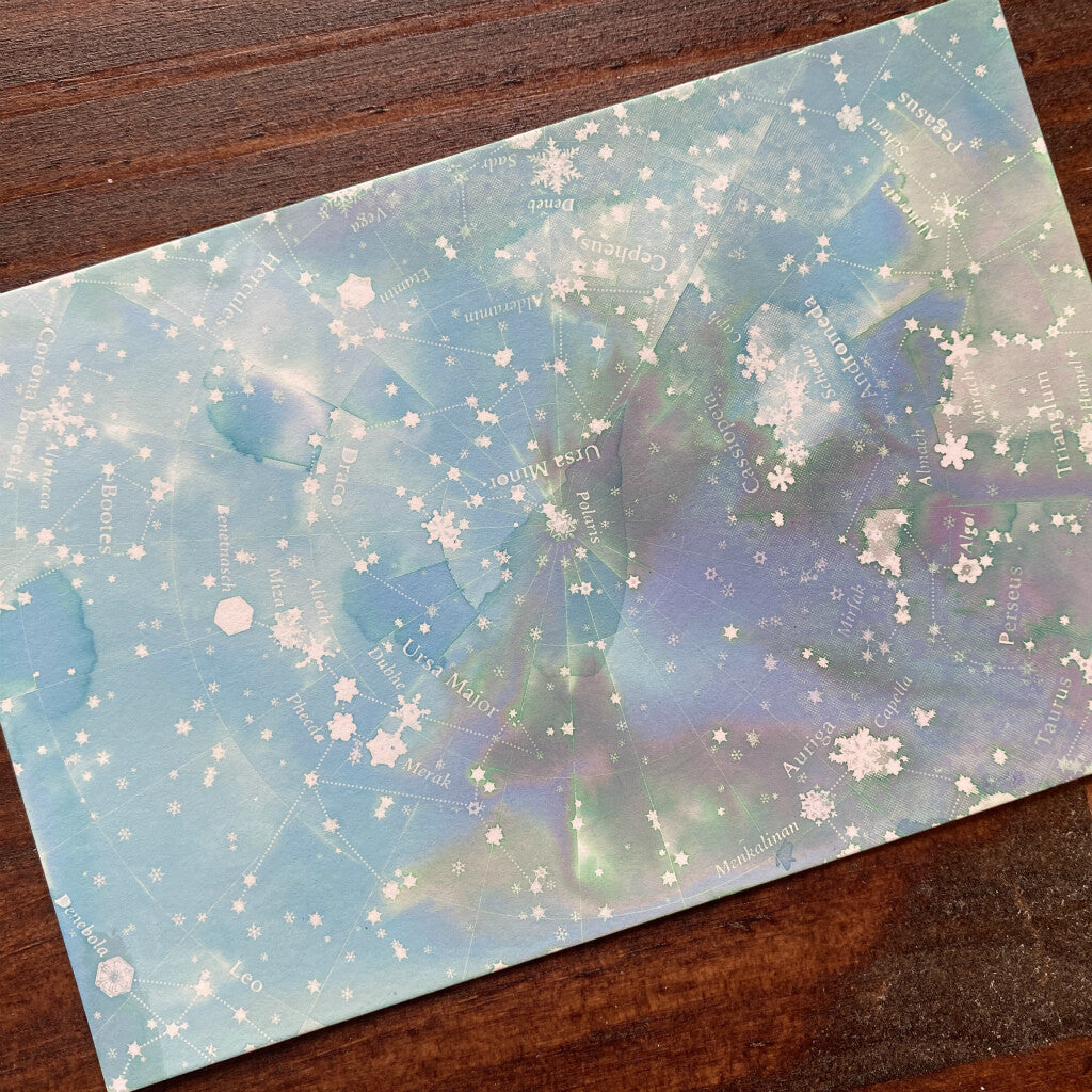Nouto Nuritakurie - Ink Play Postcard Set - Constellations