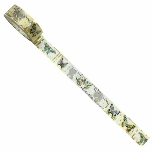 SEAL-DO Shinzi Katoh Washi Tape - Walking through Literature Series - Memories of a Boy's Day (butterflies)