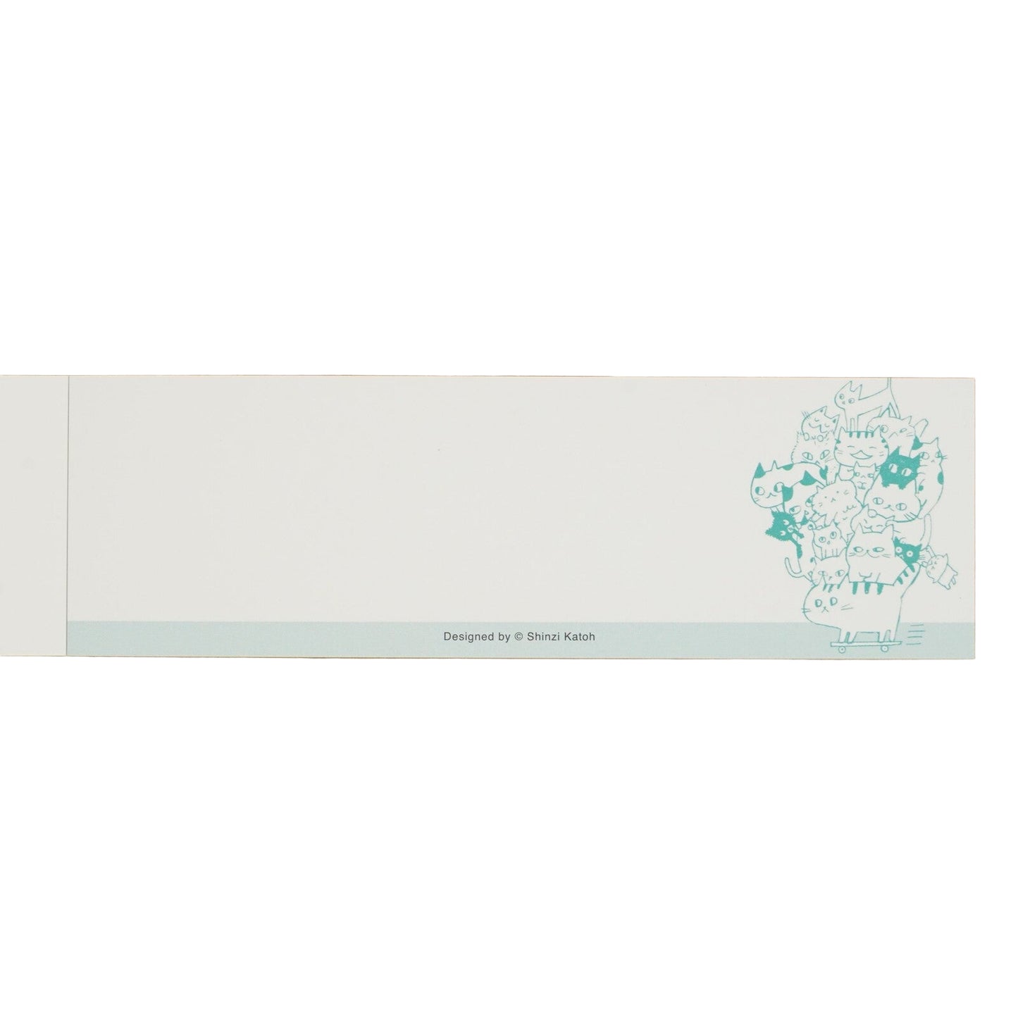 Shinzi Katoh - Notepad - Cat Hill - Green