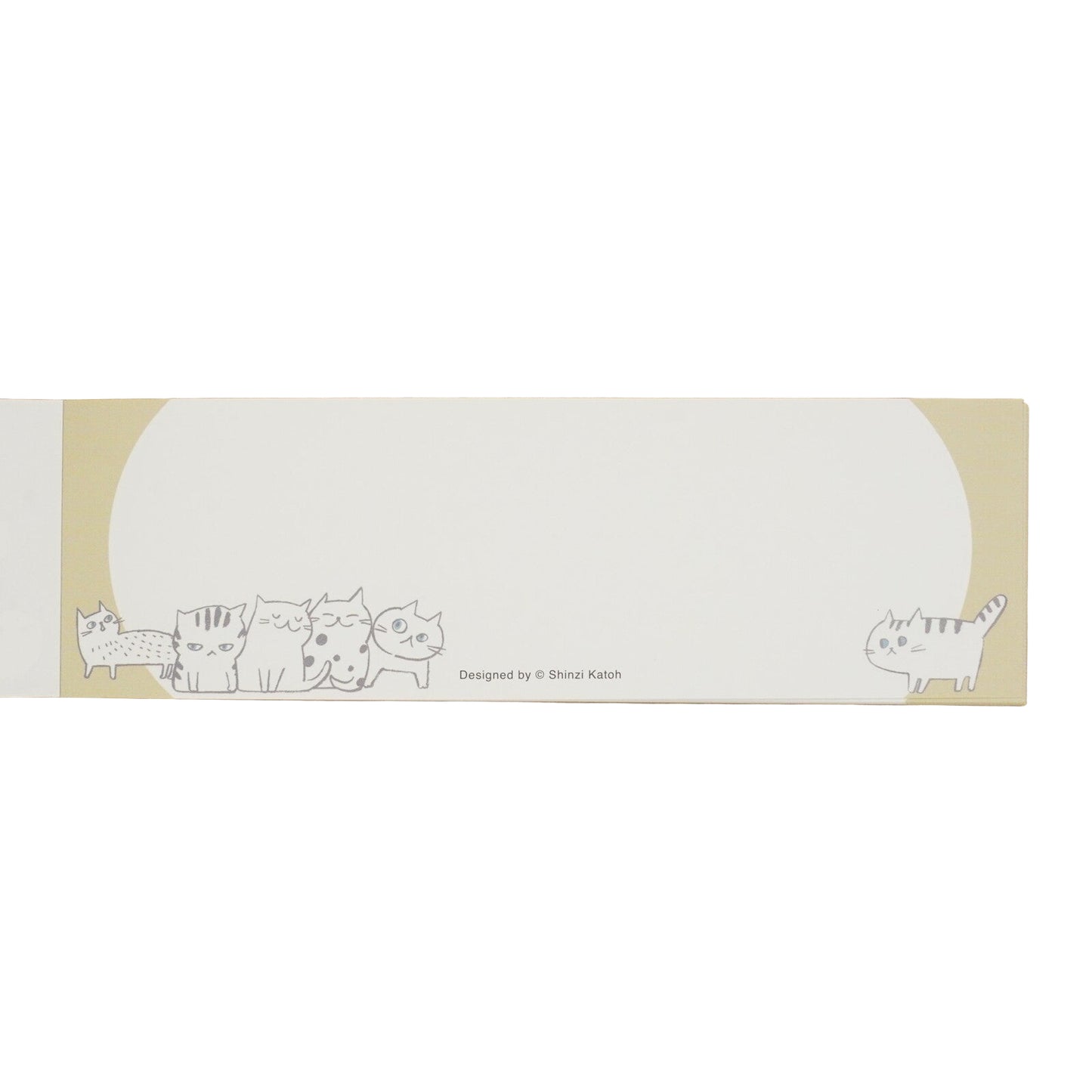 Shinzi Katoh - Notepad - Cat Hill - Green
