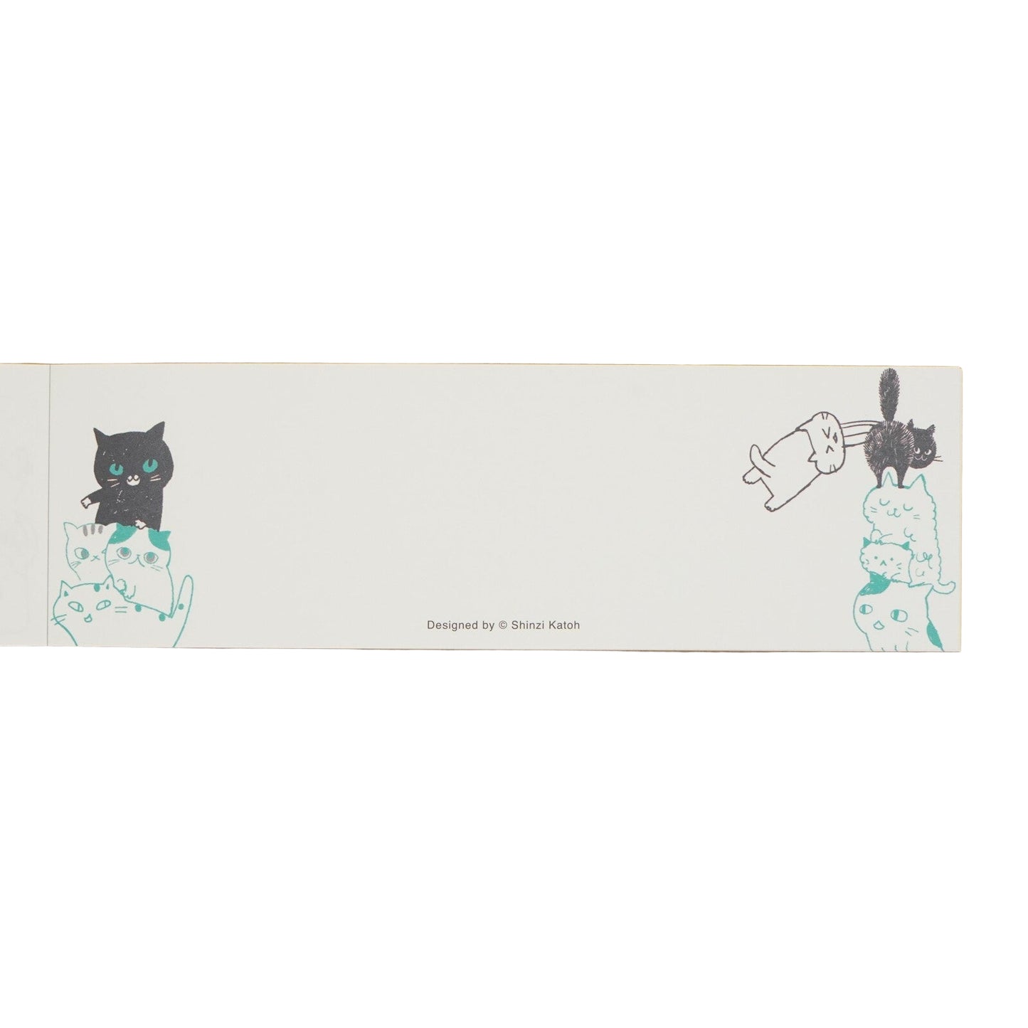 Shinzi Katoh - Notepad - Cat Hill - Yellow