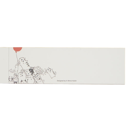 Shinzi Katoh - Notepad - Cat Hill - Black