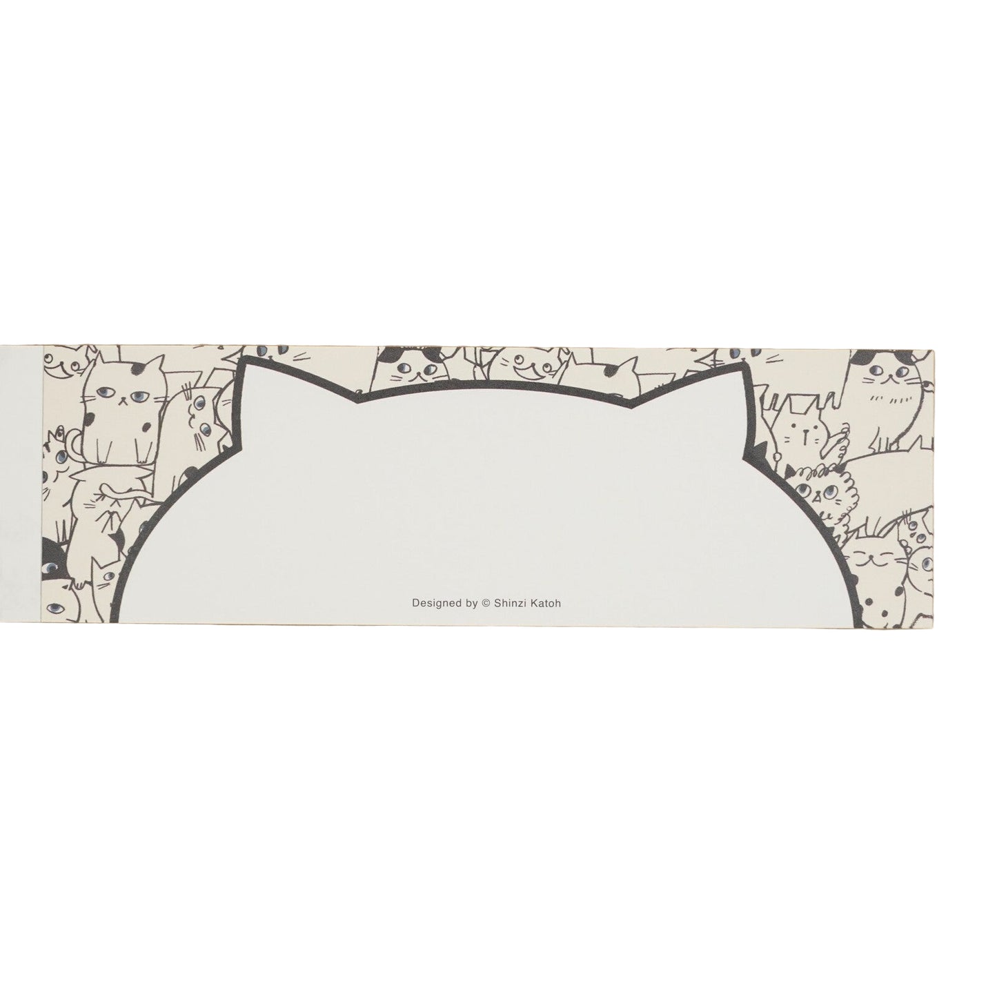 Shinzi Katoh - Notepad - Cat Hill - Black