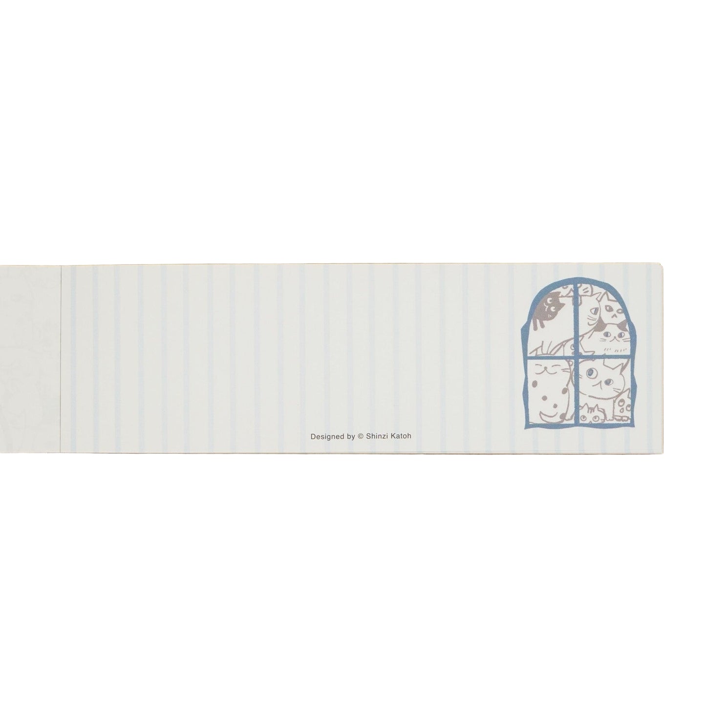 Shinzi Katoh - Notepad - Cat Hill - Black