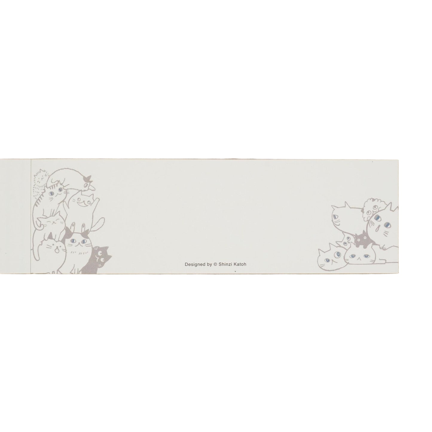 Shinzi Katoh - Notepad - Cat Hill - Black