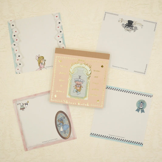 Shinzi Katoh - Memo Pad - Alice in Wonderland - Drink Me