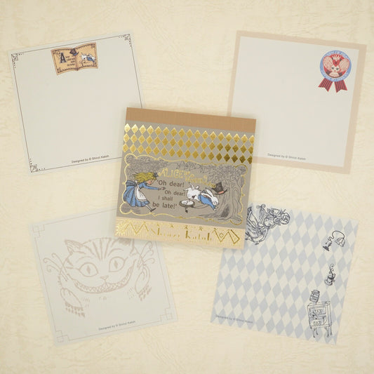 Shinzi Katoh - Memo Pad - Alice in Wonderland - Wonderland