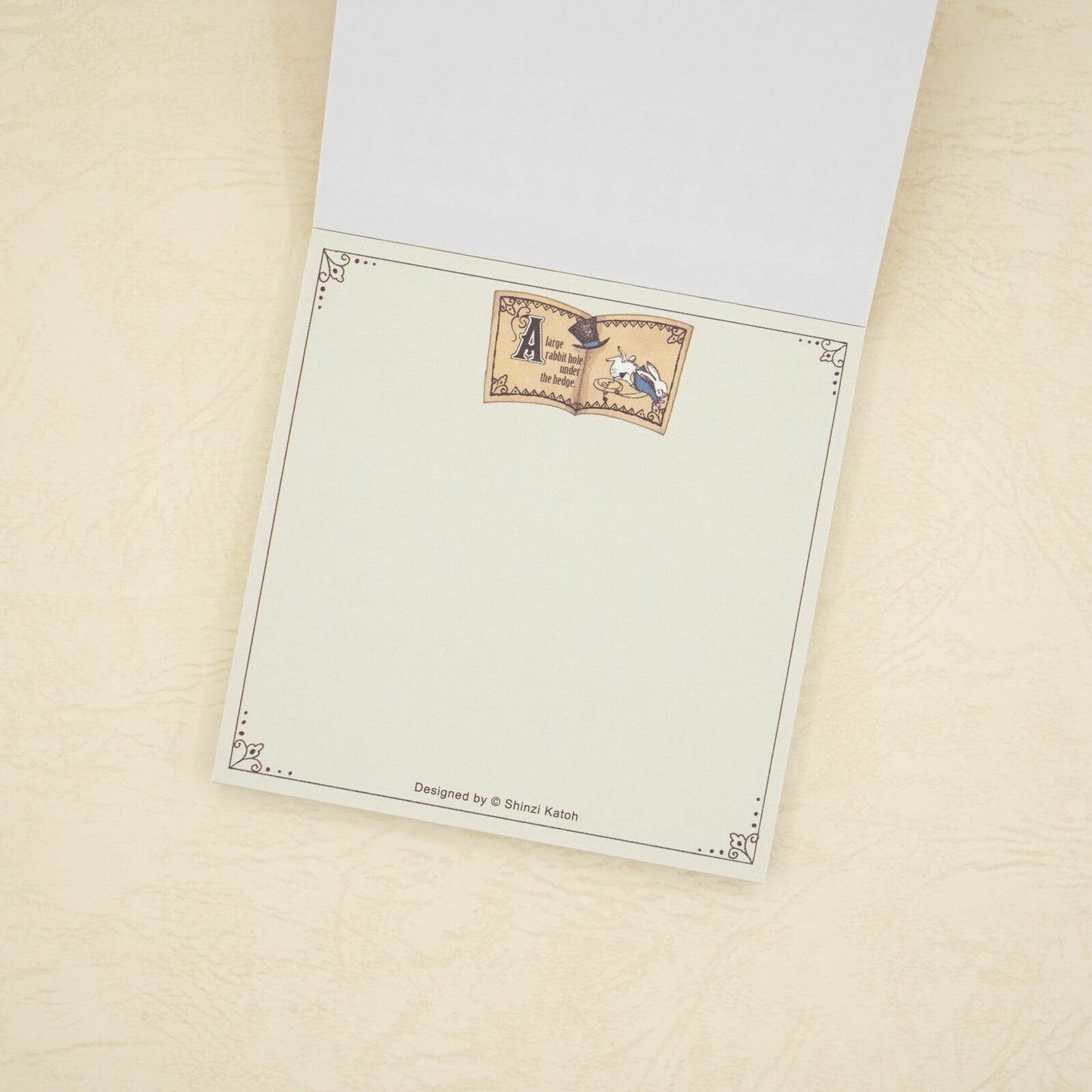 Shinzi Katoh - Memo Pad - Alice in Wonderland - Wonderland