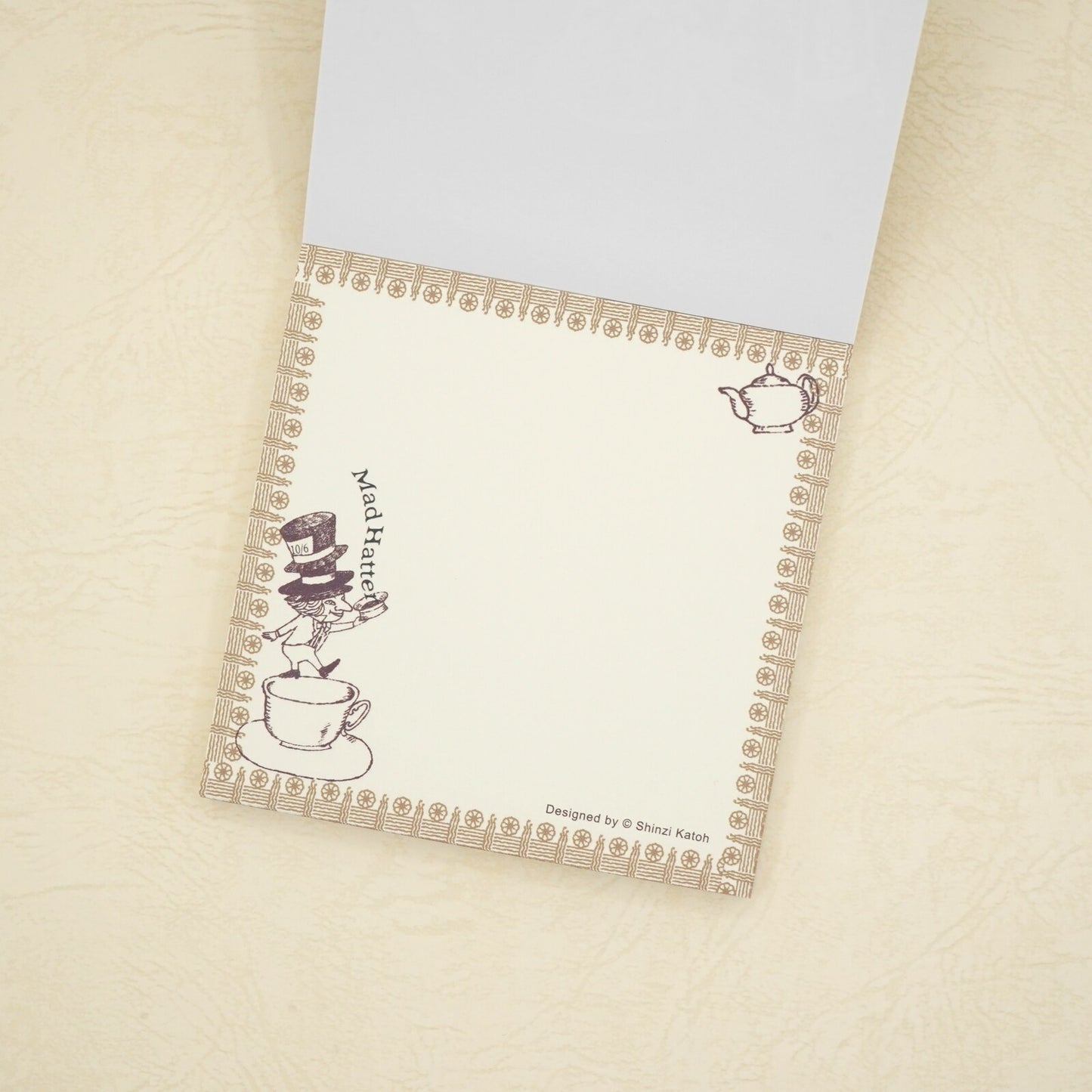 Shinzi Katoh - Memo Pad - Alice in Wonderland - Mad Tea Party