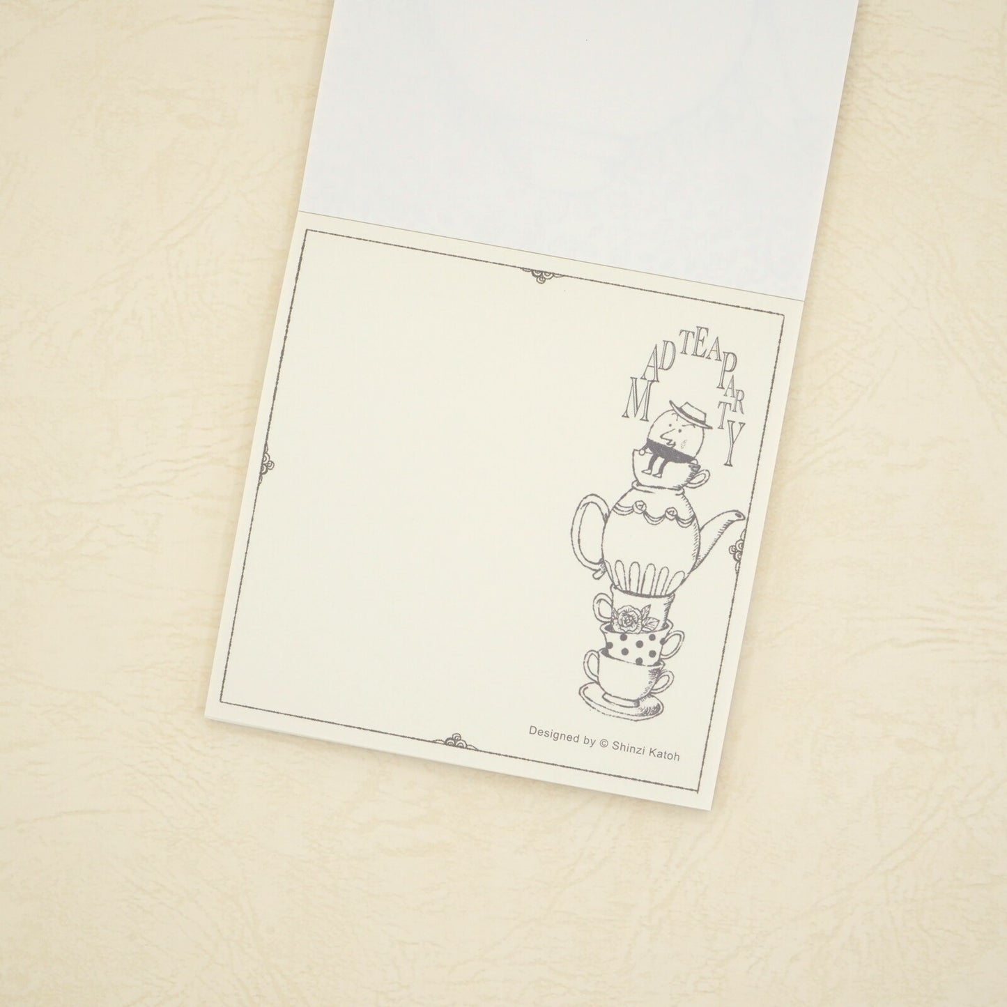 Shinzi Katoh - Memo Pad - Alice in Wonderland - Mad Tea Party