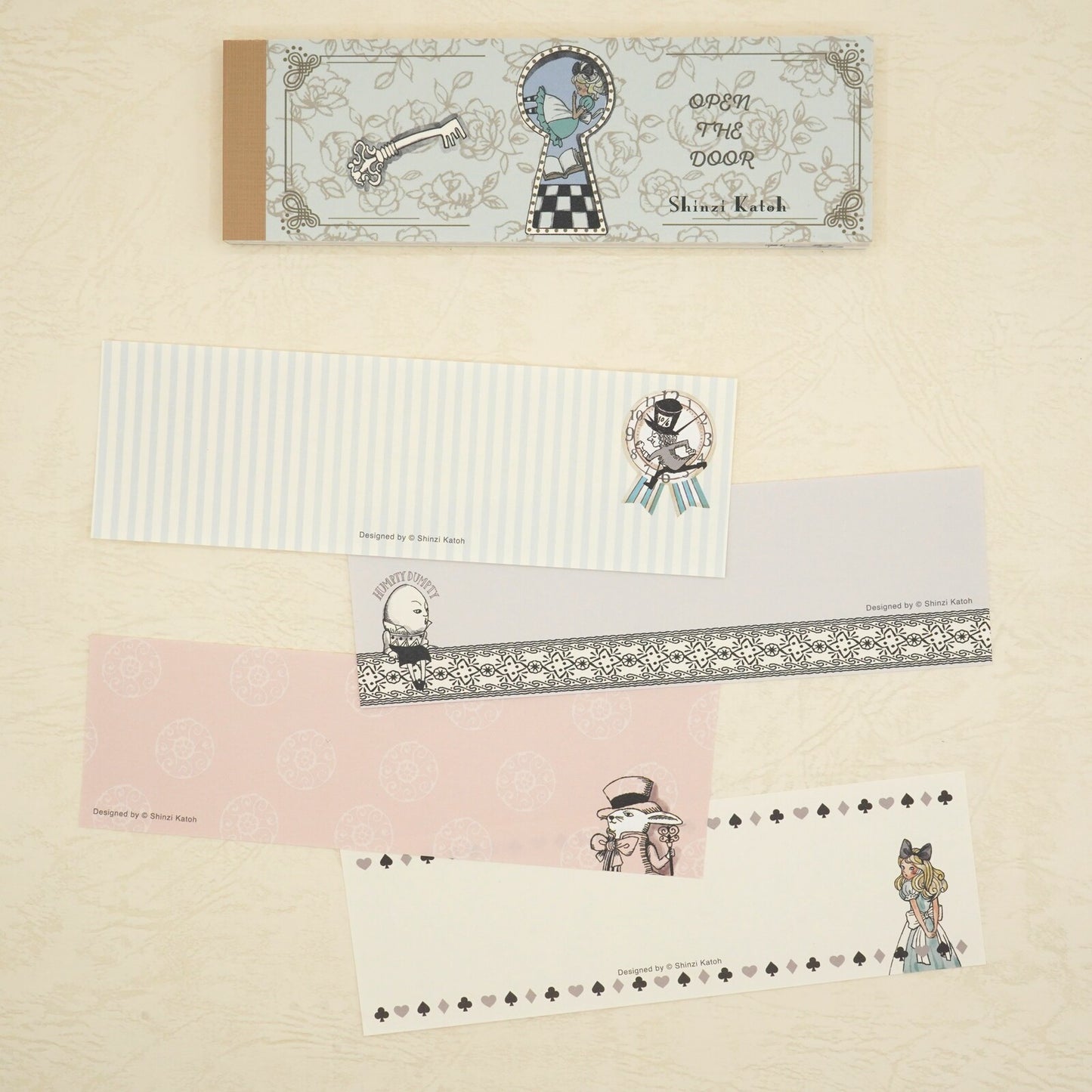 Shinzi Katoh - Notepad - Alice in Wonderland - Open the Door