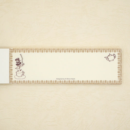 Shinzi Katoh - Notepad - Alice in Wonderland - Mad Tea Party