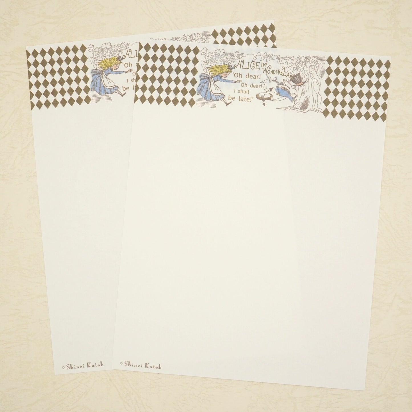 Shinzi Katoh - Letter Set - Alice in Wonderland - Wonderland