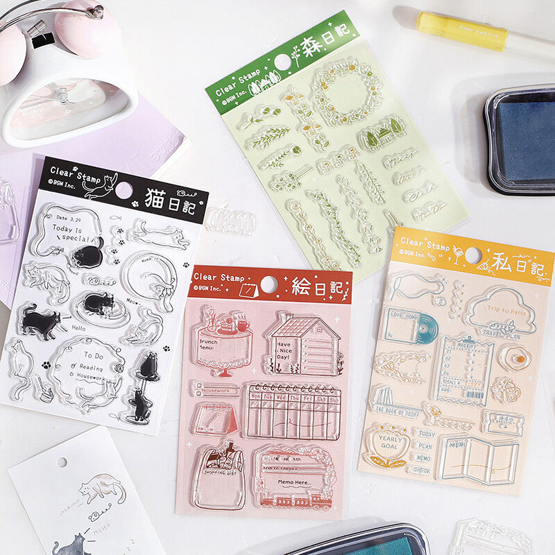 BGM - Clear Stamps - Picture Diary