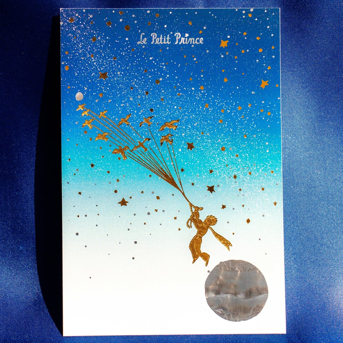 The Little Prince - Migratory Birds - Foil-Stamped Postcard