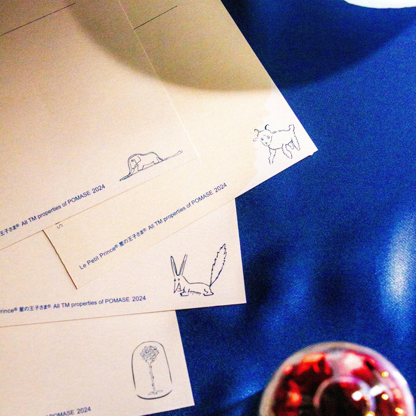 The Little Prince - Migratory Birds - Foil-Stamped Postcard