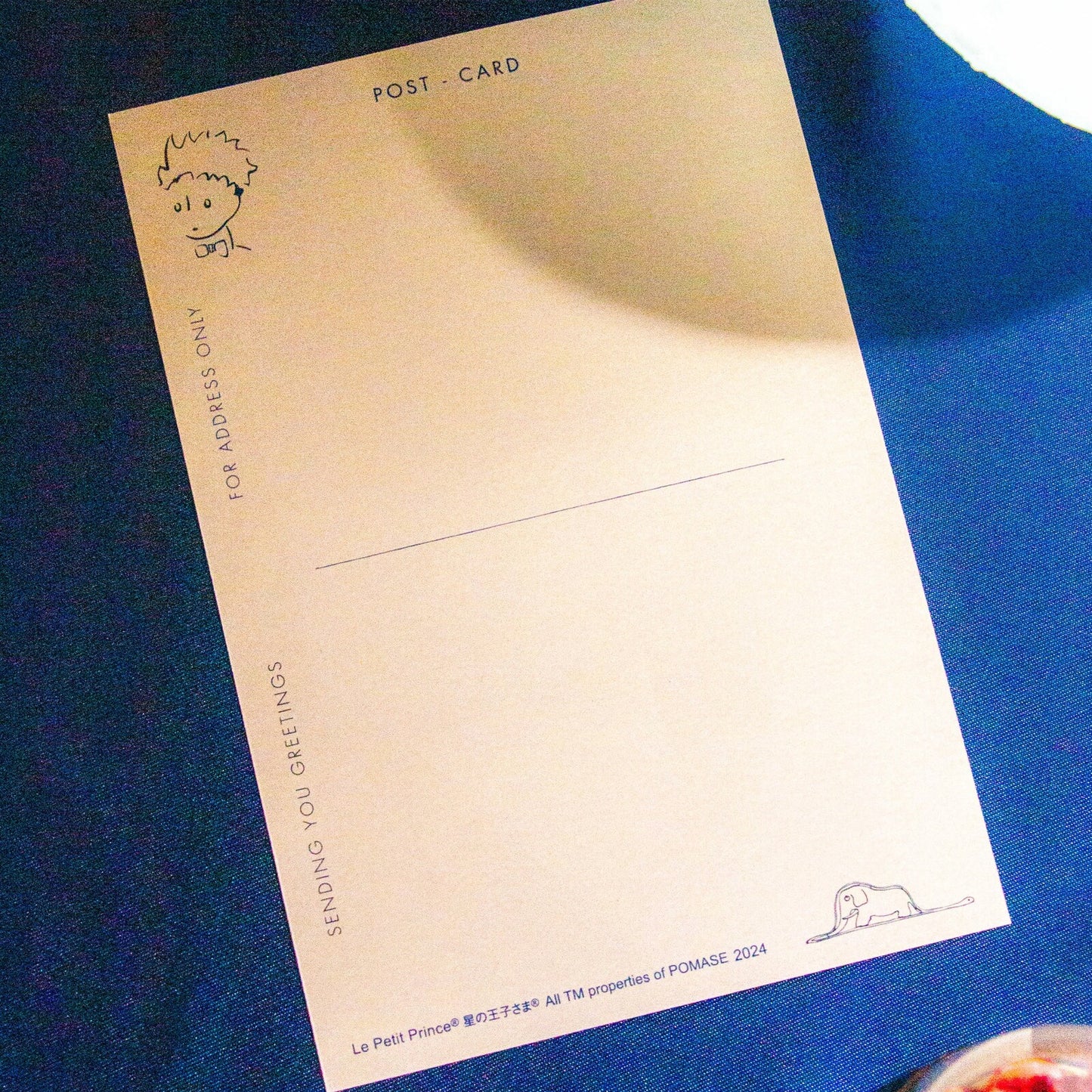 The Little Prince - Migratory Birds - Foil-Stamped Postcard