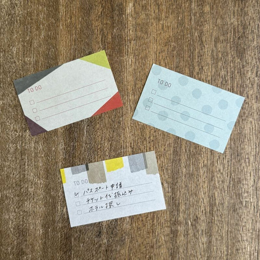 mizushima - Techo Scrap Memo - To Do (S)