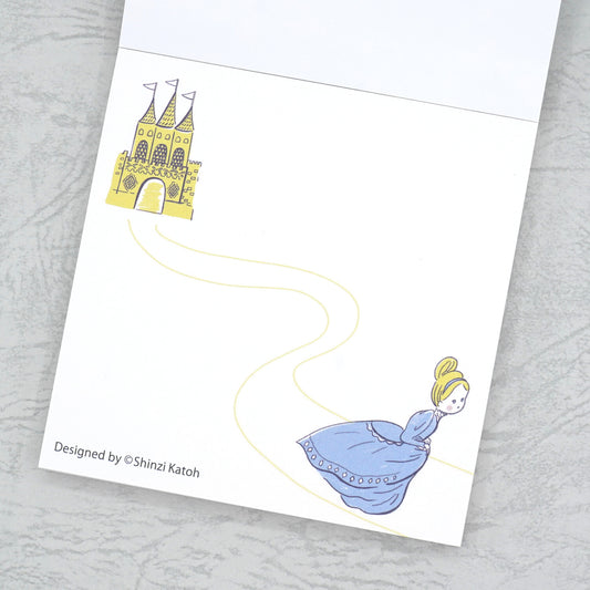 Shinzi Katoh - Memo Pad - Grimm's Fairy Tales - Cinderella