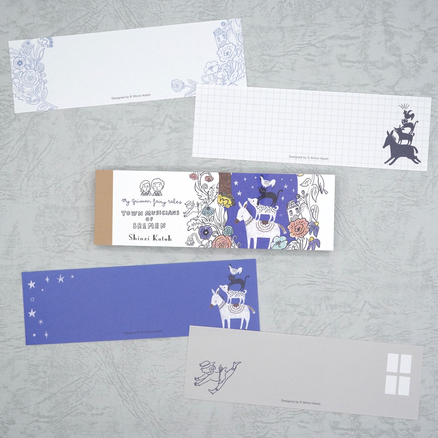 Shinzi Katoh - Notepad - Grimm's Fairy Tales - The Town Musicians of Bremen II