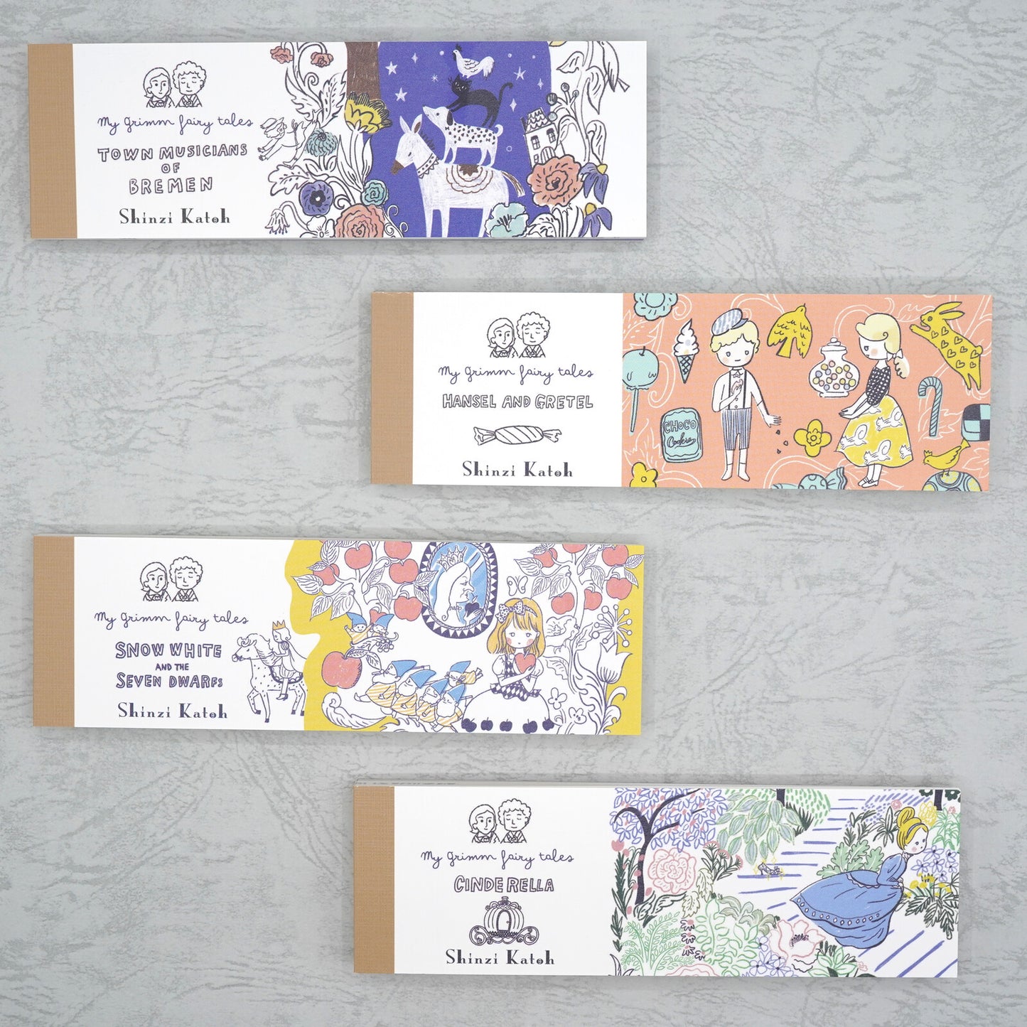 Shinzi Katoh - Notepad - Grimm's Fairy Tales - The Town Musicians of Bremen II