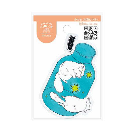 CREATORS CIRCUS x Kawamu - Sticker - Magic Bottle