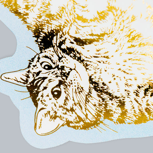 Rokkaku - Cat Art Collection - Cat Sticker - Roll