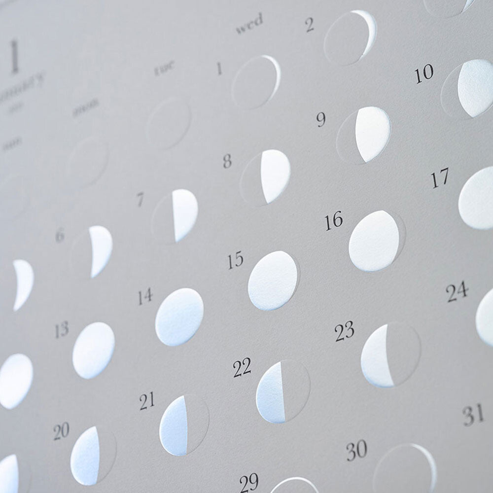Replug 2026 Oboro Moon Calendar - Silver Edition