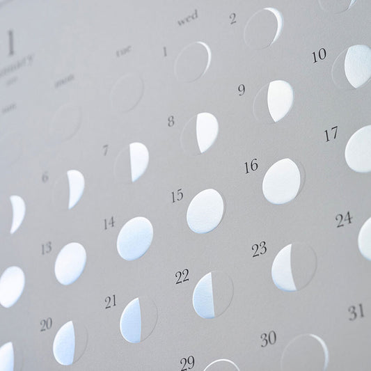 Replug 2026 Oboro Moon Calendar - Silver Edition