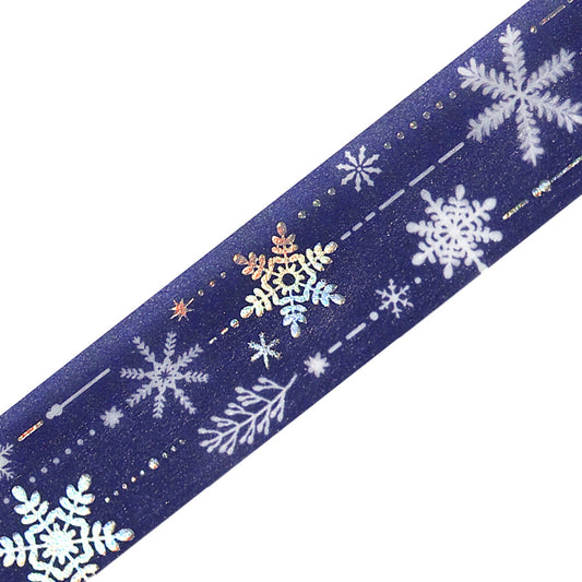 BGM - 15mm Washi Tape - Winter Limited - Snowy Night