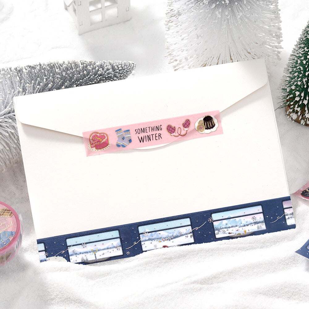 BGM Washi Tape - Winter Limited - Snow Viewing Sleeper Train