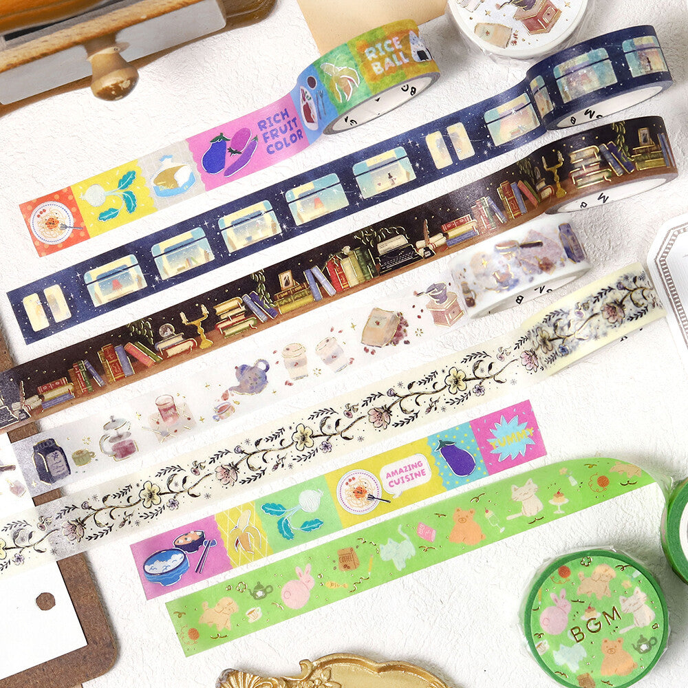 BGM Washi Tape - Sleeper Train Among the Stars