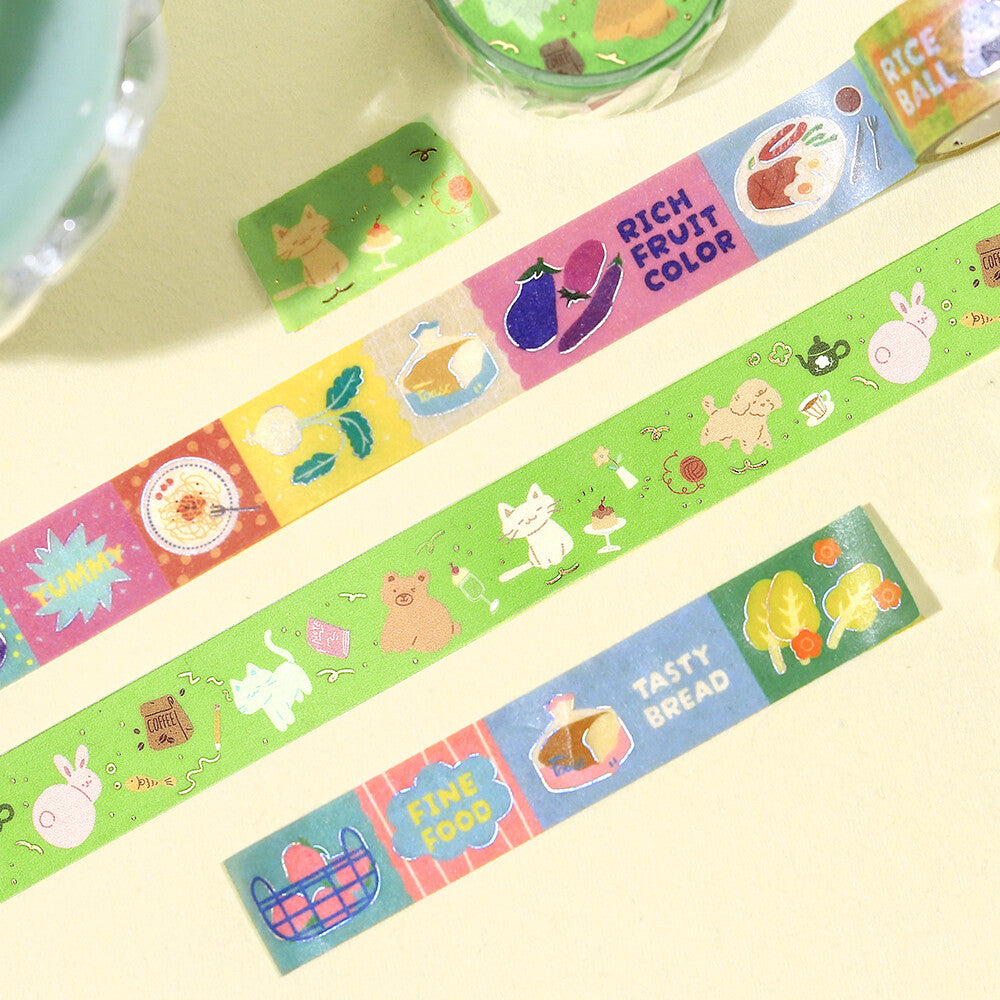 BGM Washi Tape - Pop Food