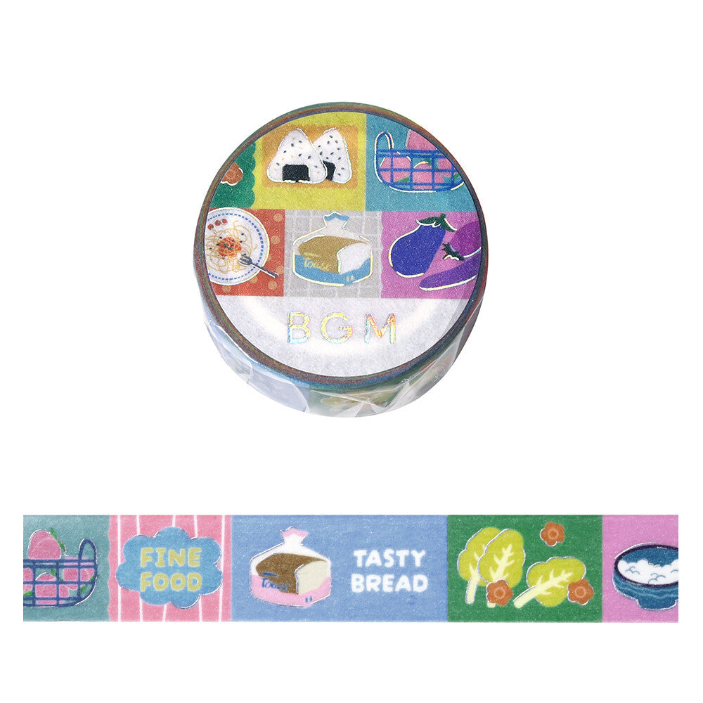 BGM Washi Tape - Pop Food