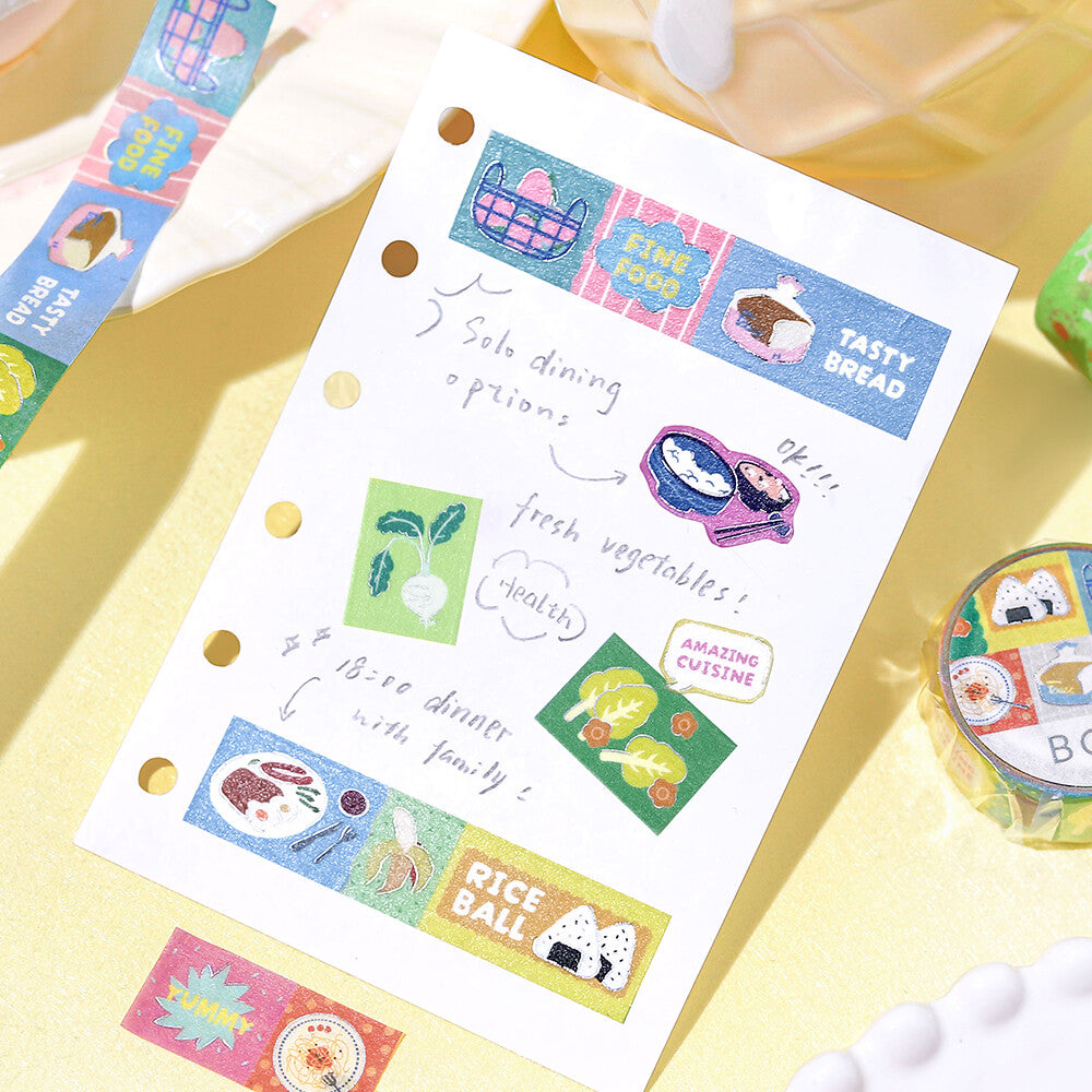 BGM Washi Tape - Pop Food