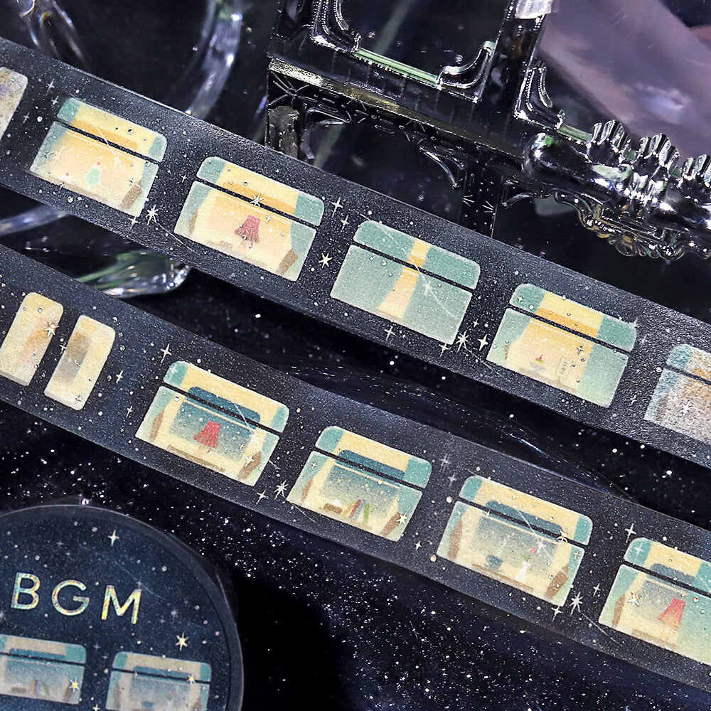 BGM Washi Tape - Sleeper Train Among the Stars