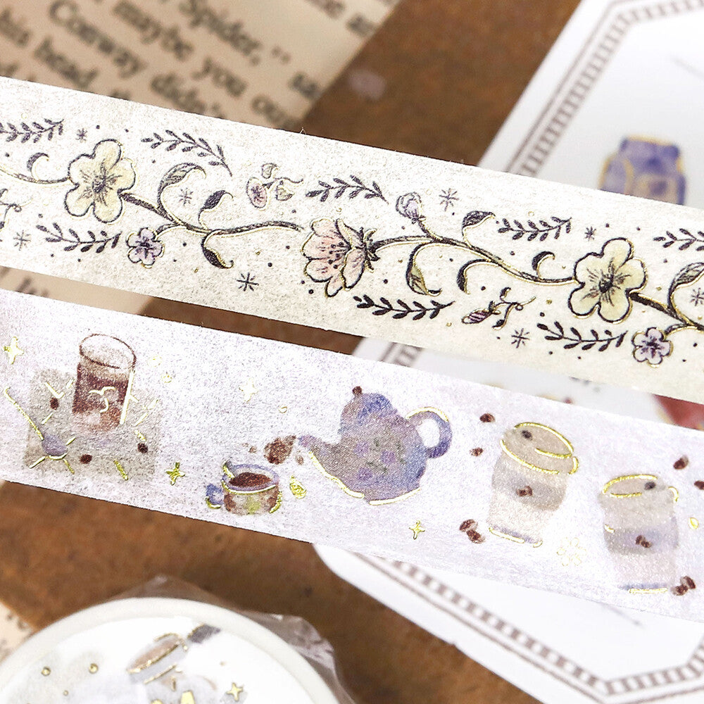 BGM Washi Tape - Flower Sketch