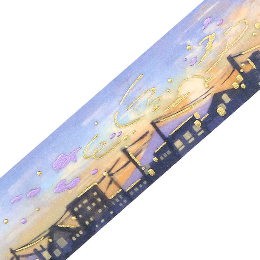 BGM Washi Tape - Illustrated Sky Vol. 2 - Sunset Over the City