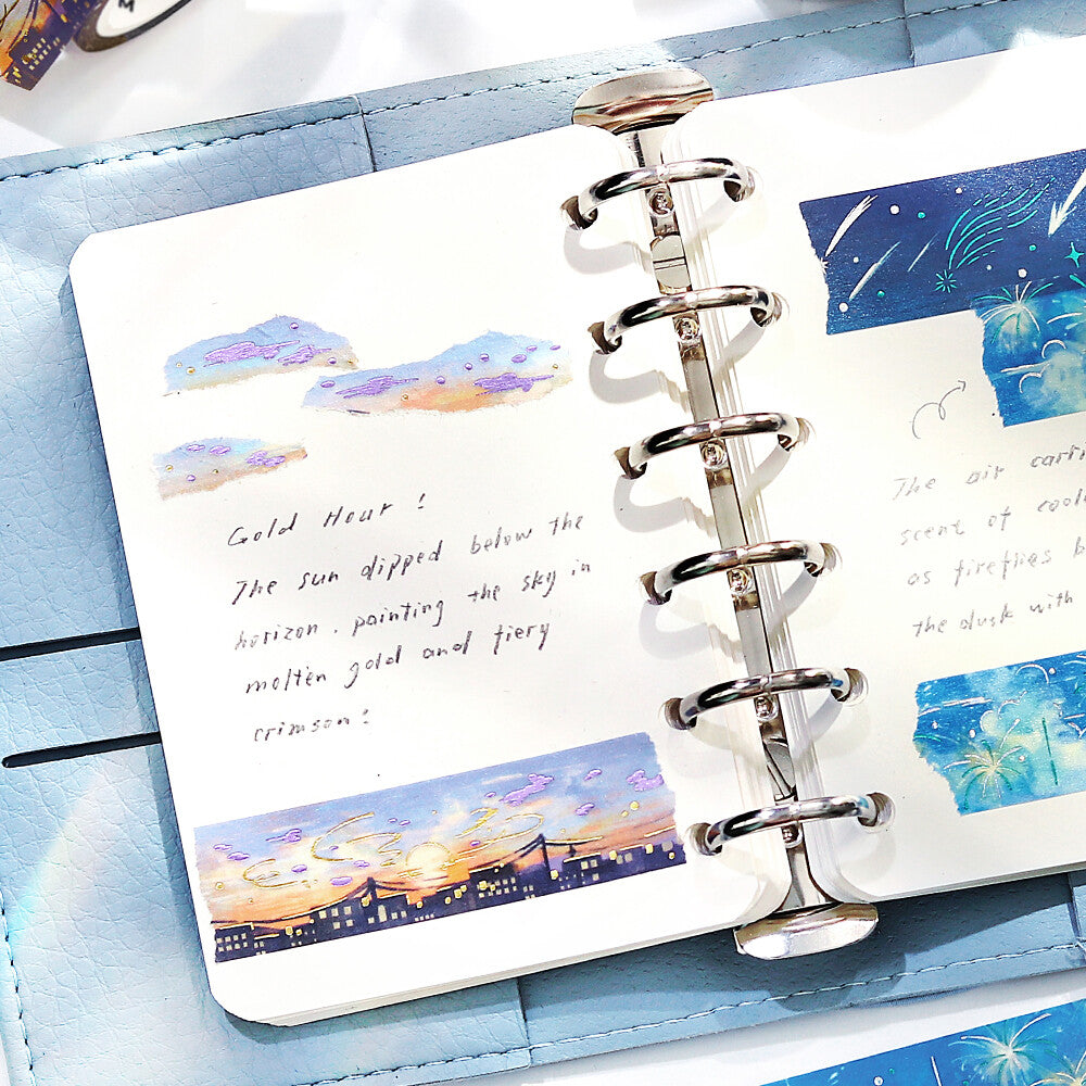 BGM Washi Tape - Illustrated Sky Vol. 2 - Sunset Over the City