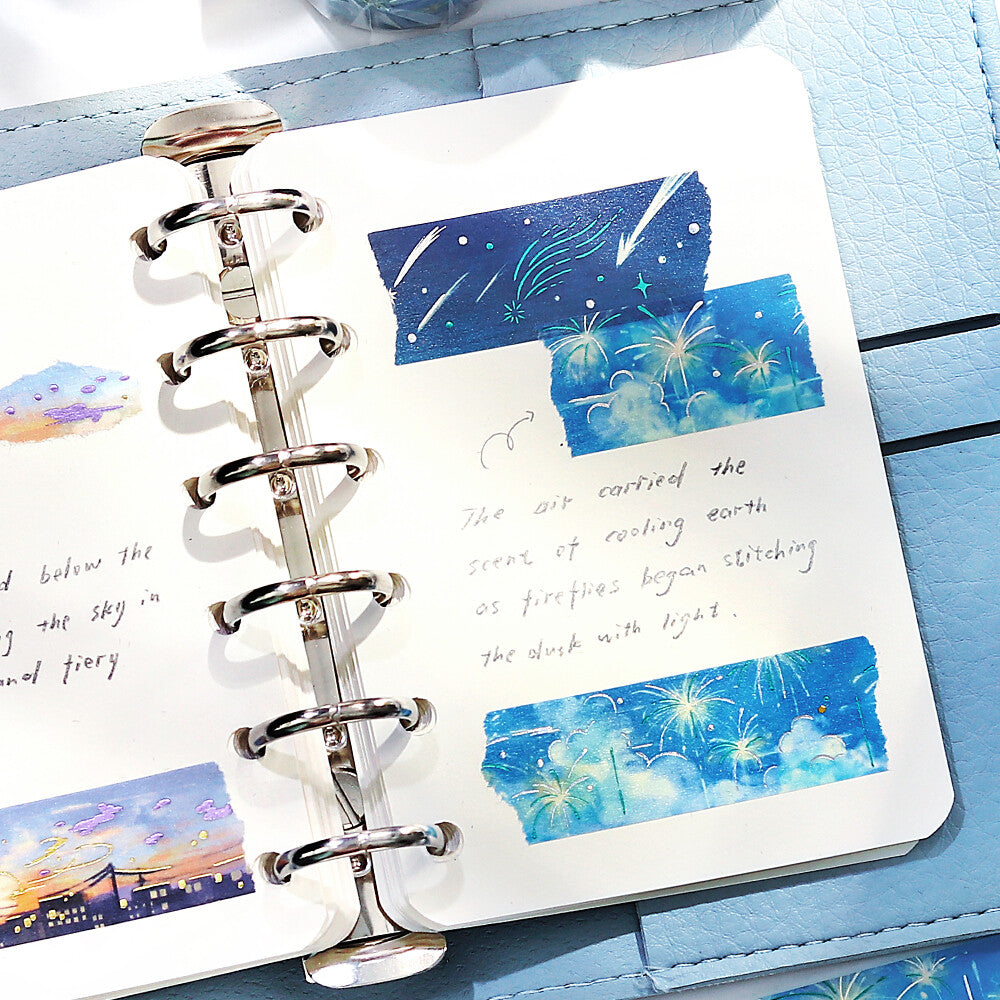 BGM Washi Tape - Illustrated Sky Vol. 2 - Meteor Shower