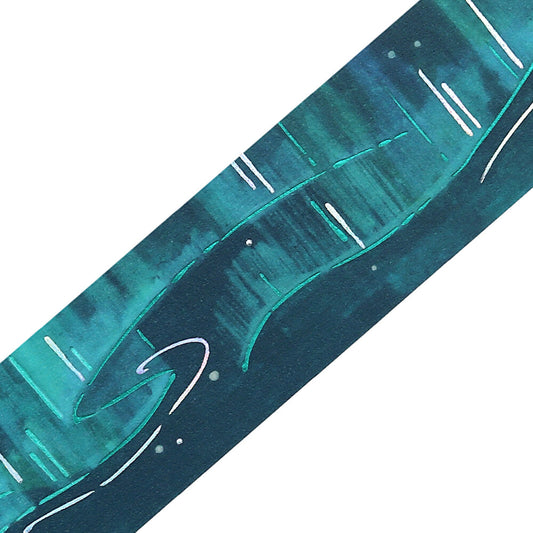 BGM Washi Tape - Illustrated Sky Vol. 2 - Polar Lights (Aurora Borealis)