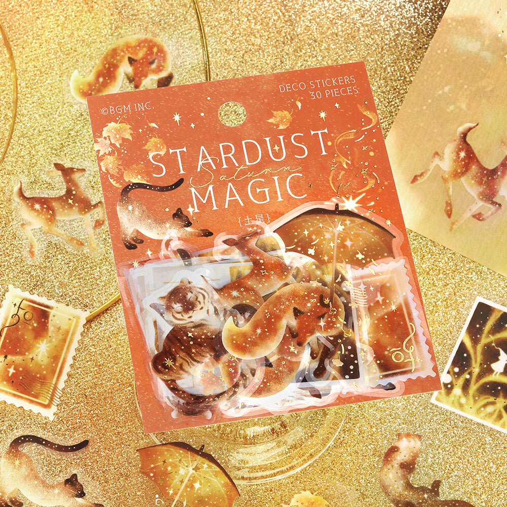 BGM Clear Seal Stickers - Stardust Magic Vol 2 - Saturn