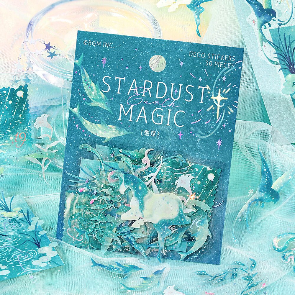BGM Clear Seal Stickers - Stardust Magic Vol 2 - Earth