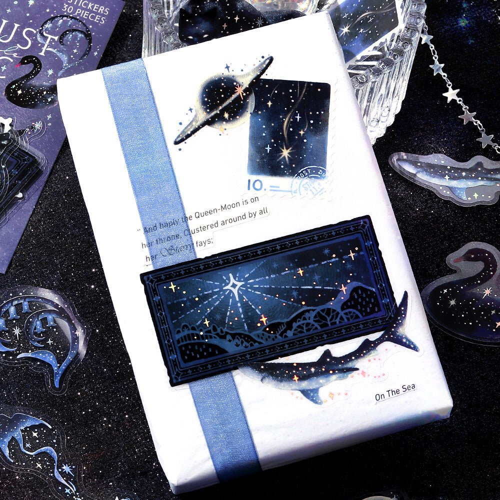 BGM Clear Seal Stickers - Stardust Magic Vol 2 - Black Hole