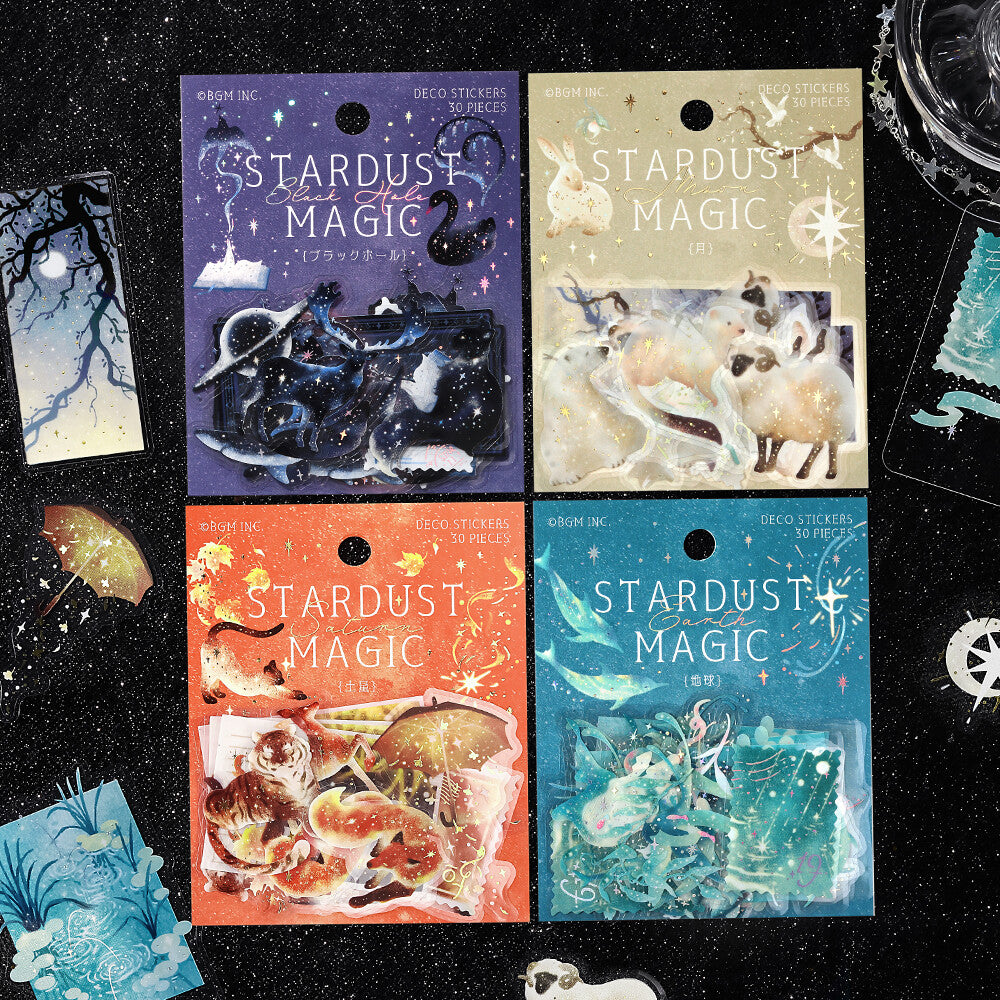 BGM Clear Seal Stickers - Stardust Magic Vol 2 - Earth