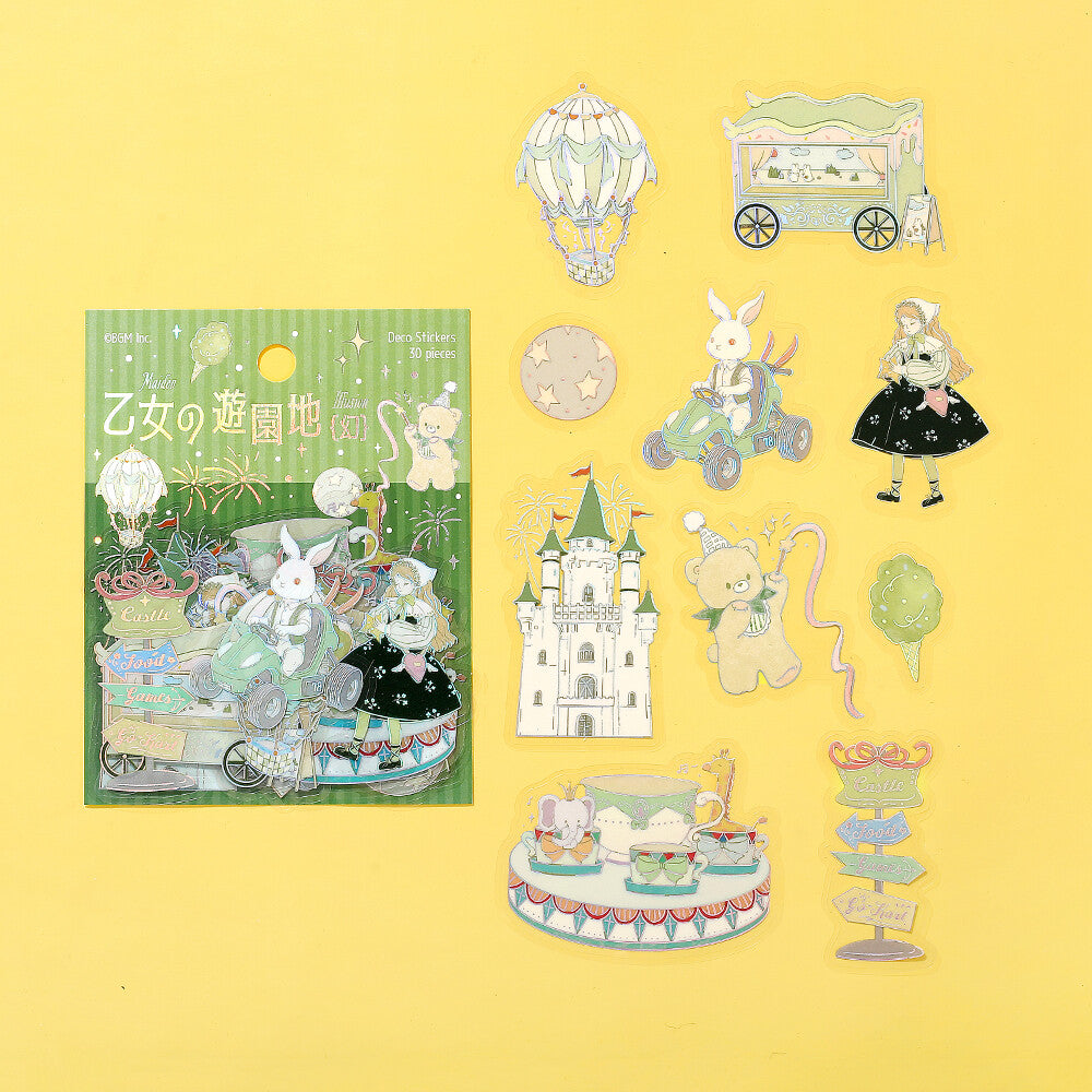 BGM - Clear Stickers - Maiden's Amusement Park - Illusion