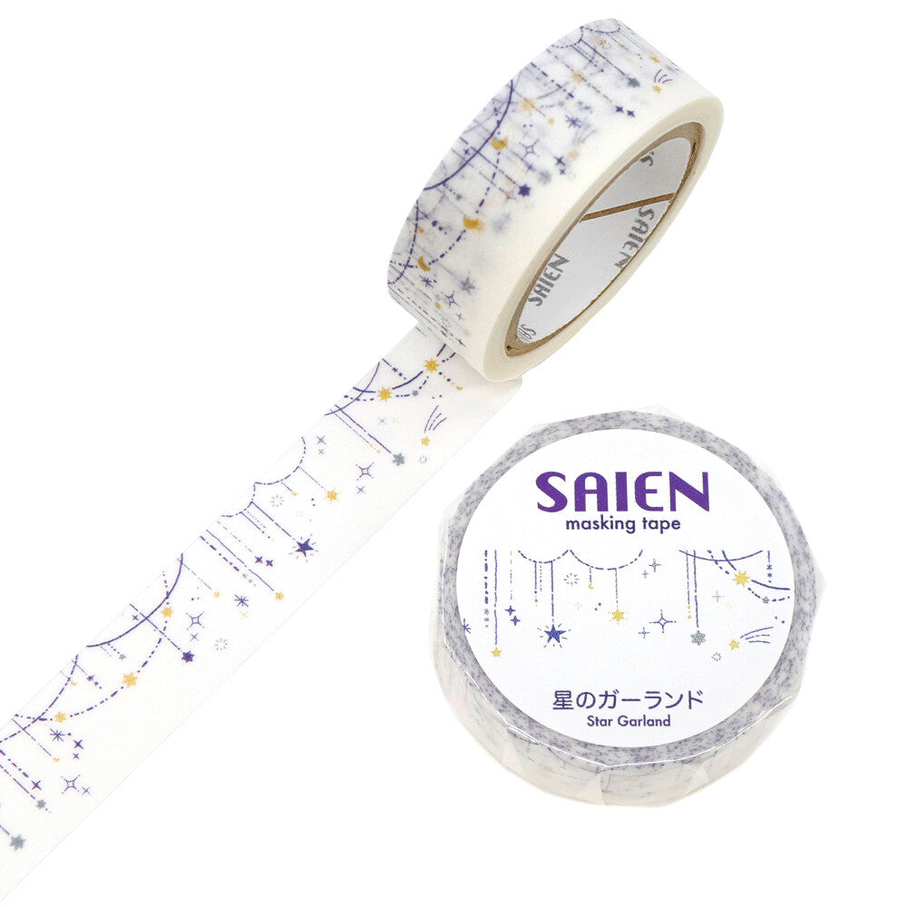 SAIEN - Washi Tape - Star Garland